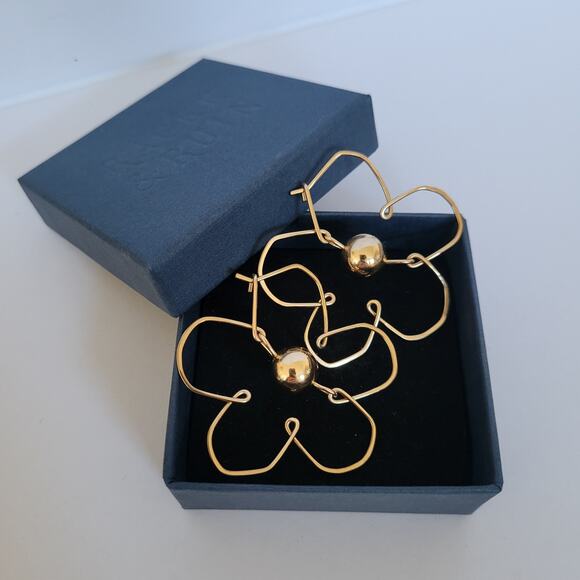 Rackk & Ruin 14k Gold Fill Daisy Flower Earrings